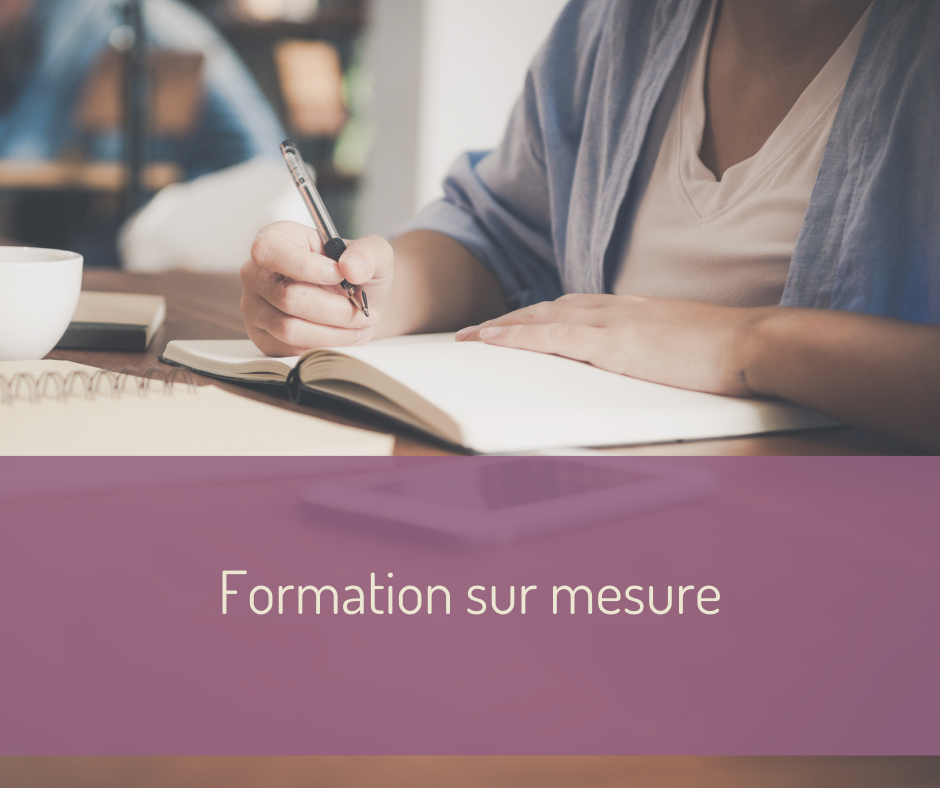 Formation sur mesure