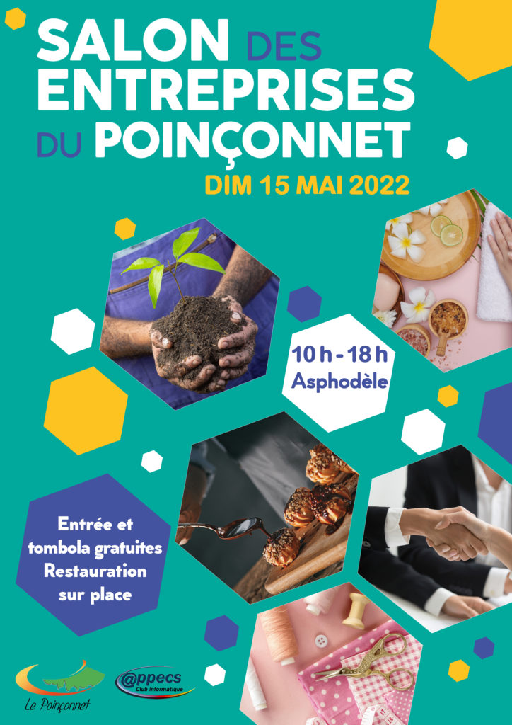 Affiche salon des entreprises 2022